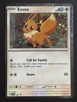 Eevee - 200 (Cosmos Holo) Promo SV: Scarlet & Violet Promo Cards SVP 200 NM - Image 1