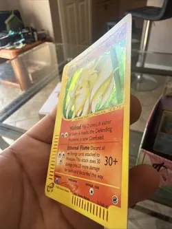 Pokemon Ninetales TCG Holo Card 21/165 Expedition Base Set Nm - Image 3