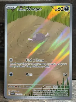 Paldean Wooper - 221/193 - Pokemon Paldea Evolved Illustration Rare Card - Image 2
