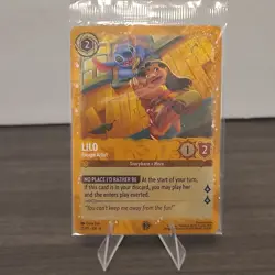 Disney Lorcana Lilo-Escape Artist Promo Foil 25P1-EN Promo Card Ravensburger - Image 1