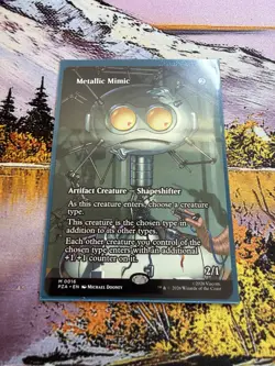 Metallic Mimic - Borderless Teenage Mutant Ninja Turtles MTG - Image 1