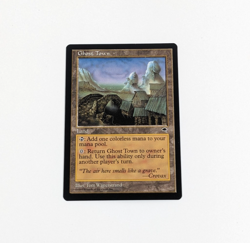 MAGIC MTG CCG Singles Tempest GHOST TOWN Uncommon LP/EX+ - Image 1