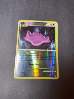 Ditto 17/102 Pokemon HeartGold & Soulsilver HGSS Triumphant Reverse Holo Rare - Image 1