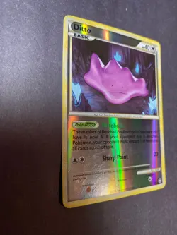 Ditto 17/102 Pokemon HeartGold & Soulsilver HGSS Triumphant Reverse Holo Rare - Image 3