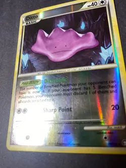 Ditto 17/102 Pokemon HeartGold & Soulsilver HGSS Triumphant Reverse Holo Rare - Image 4