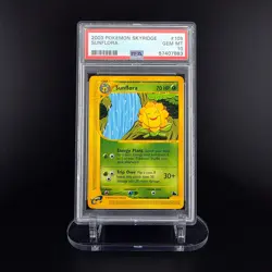 2003 POKEMON SKYRIDGE SUNFLORA PSA GEM MINT 10 #105/144 - Image 1