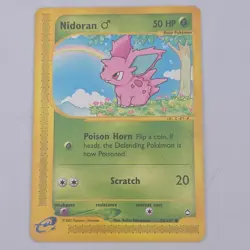 Pokemon Card - Nidoran M Aquapolis 96/147 Non Holo - Image 1