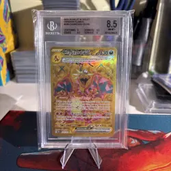 Charizard EX 228/197 Obsidian Flames GRADED BGS 8.5 Pokemon Gold Hyper Rare - Image 2