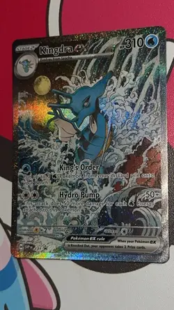 Pokemon Shrouded Fable Kingdra Ex 131 Special Illustration Rare Promo - Image 1