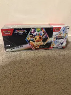 2 Pokemon Prismatic Evolutions Surprise Box & Booster Sam's Club Bundle NEW - Image 2