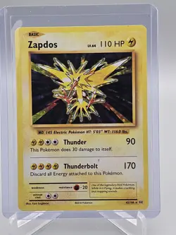 2016 Pokemon XY Evolutions Zapdos 42/108 Rare Holo NM SHIPS FAST - Image 1