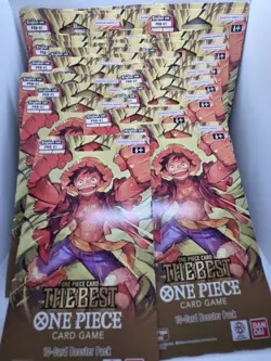 One Piece English PRB-01 Premium The Best Sleeved Booster Pack New Sealed - Image 3