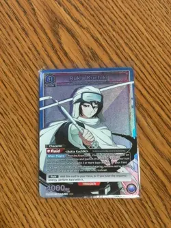 Union Arena TCG Rukia Kuchiki UEX01BT/BLC-2-034SR Bleach Vol. 2 - Image 1
