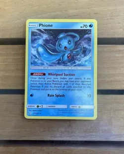 Phione Cosmic Eclipse Pokemon TCG Regular Rare Card 57/236 - Image 1