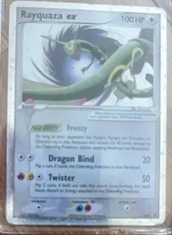 The Pokemon Company Rayquaza ex 039 Nintendo Promo Holo EX Pokemon Card 100 HP - Image 1