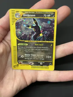 Umbreon Holo - H30/H32 - Skyridge E-Reader Pokemon Card - Inked Good Binder Copy - Image 2
