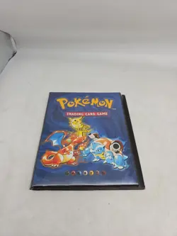 Official 1999 Pokemon TCG Card Folder Vintage Rare Used No Cards Inside - Image 1