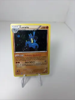 Lucario - Legendary Treasures (LTR) HoloFoil Printing Pokemon Card 80/113 - Image 1