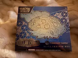 Pokemon Center Scarlet & Violet Stellar Crown Elite Trainer Box w/ acrylic - Image 2