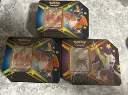 Pokemon TCG Shining Fates Boltund, & 2X Cramorant Tins *SEALED SET OF 3* - Image 1