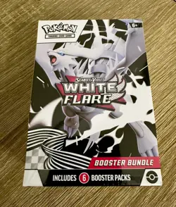 Pokemon TCG Scarlet and Violet White Flare Booster Bundle- Factory Sealed - Image 1