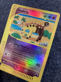 Pokemon TCG - Girafarig (58/144) Skyridge - Reverse Holo - LP - Image 2