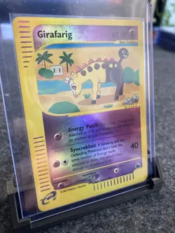 Pokemon TCG - Girafarig (58/144) Skyridge - Reverse Holo - LP - Image 5
