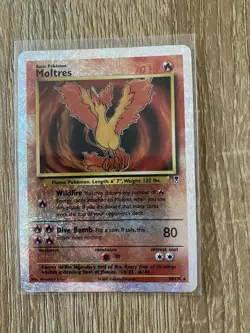 Moltres 30/110 Reverse Holo Legendary Collection Pokemon - Image 2