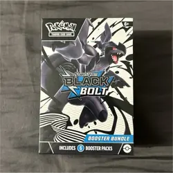 Pokemon Scarlet & Violet—Black Bolt Booster Bundle Box Zekrom 2025 English - Image 1