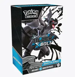 Pokemon TCG Scarlet Violet Black Bolt Booster Bundle New Sealed - Image 1