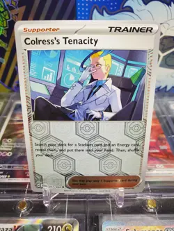 Colress's Tenacity 057/064 Reverse Holo Uncommon Pokemon TCG Shrouded Fable - Image 1