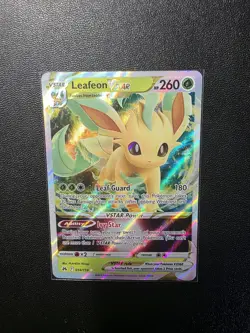 Pokemon TCG Leafeon VSTAR Holofoil Ultra Rare Crown Zenith 014/159 NM! - Image 1