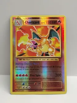 Pokemon TCG Charizard 11/108 Evolutions Reverse Holo Rare - Image 1