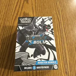 Pokemon Scarlet & Violet—Black Bolt Booster Bundle Box Includes 6 Booster Packs - Image 1