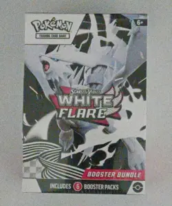 Pokemon Scarlet & Violet White Flare Booster Bundle Box Reshiram - Image 1