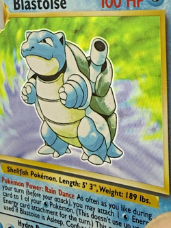 1999 Pokemon Base Set Unlimited Blastoise Holo - Rare NM - Image 3