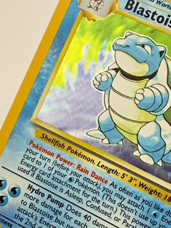 1999 Pokemon Base Set Unlimited Blastoise Holo - Rare NM - Image 4