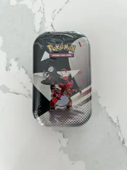 Pokemon TCG Black Bolt White Flare Unova Mini Tin Krookodile Excadrill SEALED - Image 1