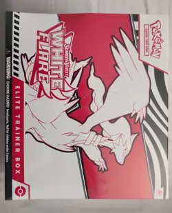 Pokemon TCG Scarlet Violet White Flare ETB Factory Sealed Free Shipping - Image 1