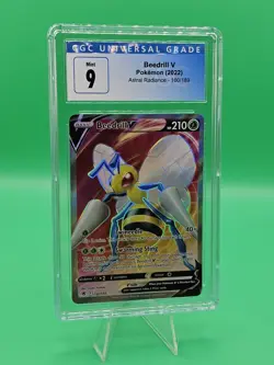 2022 ASTRAL RADIANCE POKEMON 160/189 ULTRA RARE- HOLO #160 BEEDRILL V CGC 9 - Image 1