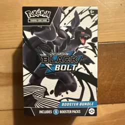 Pokemon TCG Scarlet and Violet Black Bolt Booster Bundle - Image 1