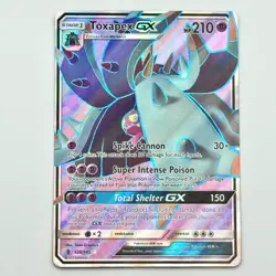 Toxapex GX 136/145 Near Mint Vivid Voltage Full Art Ultra Rare Holo Pokemon TCG - Image 1