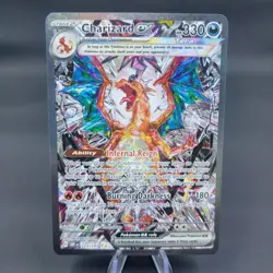 Pokemon TCG Charizard Ex 223/197 SIR Obsidian Flames Near Mint Holo - Image 1
