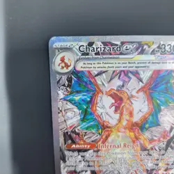 Pokemon TCG Charizard Ex 223/197 SIR Obsidian Flames Near Mint Holo - Image 4