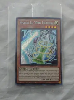 Yu-Gi-Oh! Legendary Duelist Season 3 Mystical Elf White Lightning LDS3-EN135 - Image 1