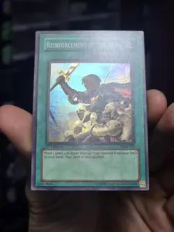 Yu-Gi-Oh! - Reinforcement Of The Army - LOD-028 - Super Rare Holo 1st Edition LP - Image 3