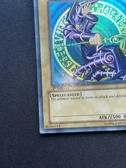 Dark Magician SDY-006 1st Ed Yu-Gi-Oh Starter Deck Yugi Original Print - Image 4