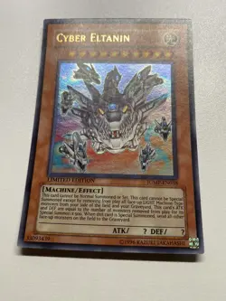 Yugioh Cyber Eltanin Limited Edition Ultra Rare JUMP-EN038 NM - Image 1