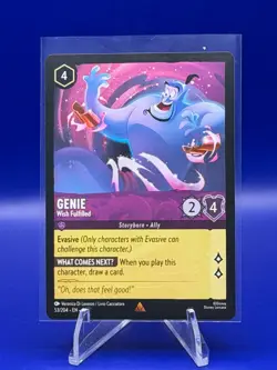 Disney Lorcana Genie Wish Fulfilled 53/204 Azurite Sea Non Foil NM - Image 1