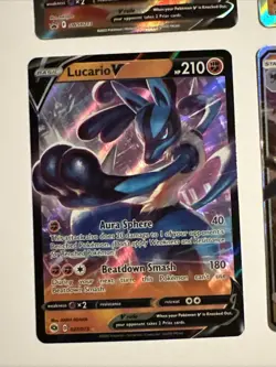 Pokemon LUCARIO 4 Card Lot ~ V Full Art VStar GX - Image 4